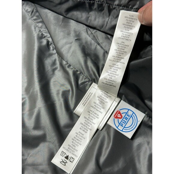 Patagonia Nano Puff Men Vest Size Small 84242 PrimaLoft Full Zip Forge Gray NWT - Picture 9 of 13